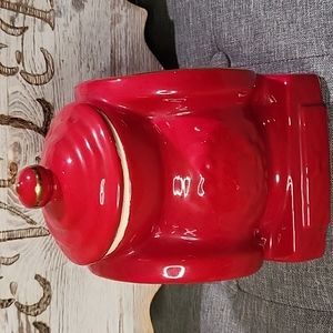 RARE Vintage 1960's House of Webster Red Fire Hydrant Cookie Jar